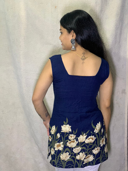 Kuhoo’s Neelkamal Cotton Kurthi 🌸