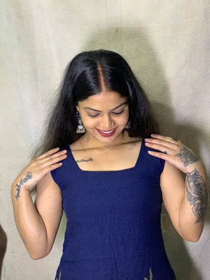 Kuhoo’s Neelkamal Cotton Kurthi 🌸