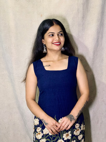 Kuhoo’s Neelkamal Cotton Kurthi 🌸